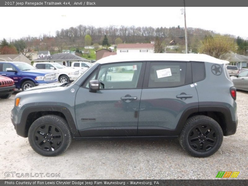 Anvil / Black 2017 Jeep Renegade Trailhawk 4x4