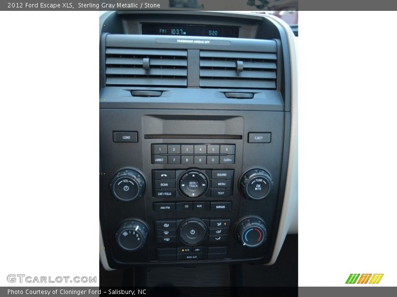 Sterling Gray Metallic / Stone 2012 Ford Escape XLS