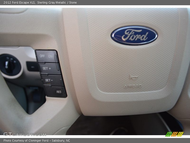Sterling Gray Metallic / Stone 2012 Ford Escape XLS