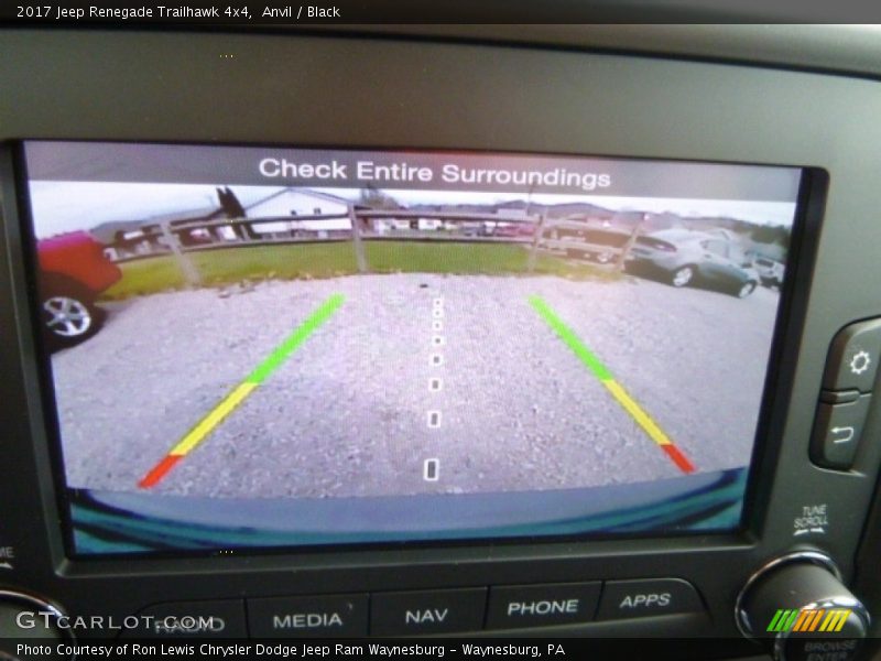 Anvil / Black 2017 Jeep Renegade Trailhawk 4x4