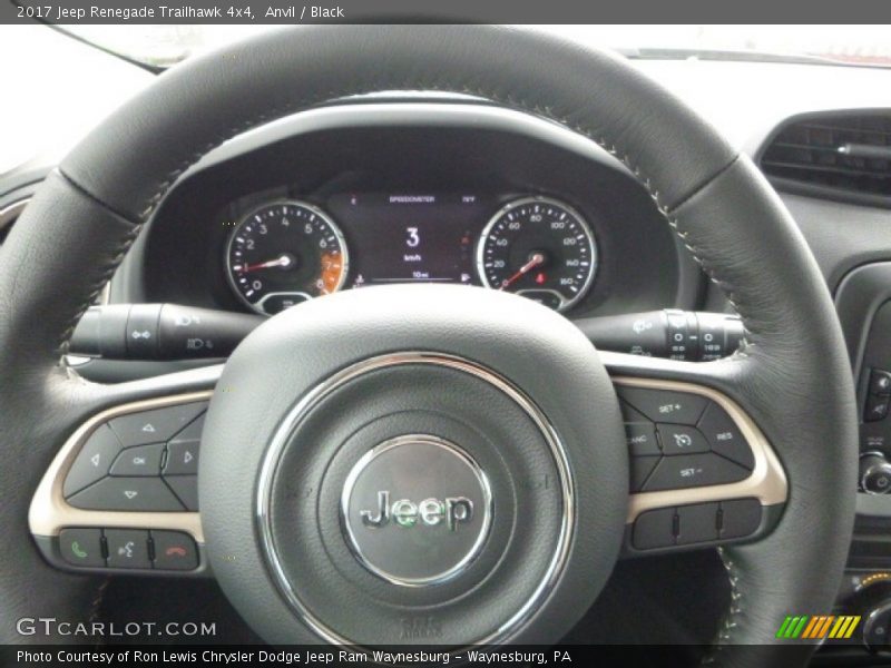 Anvil / Black 2017 Jeep Renegade Trailhawk 4x4