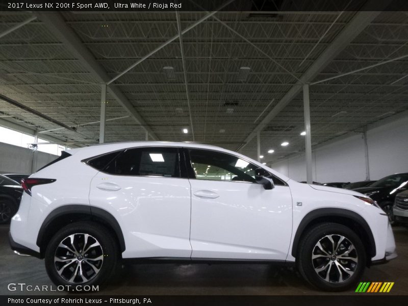  2017 NX 200t F Sport AWD Ultra White