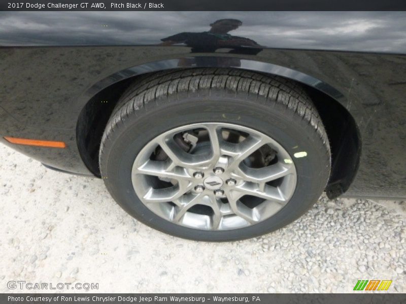 Pitch Black / Black 2017 Dodge Challenger GT AWD