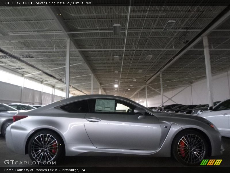  2017 RC F Silver Lining Metallic