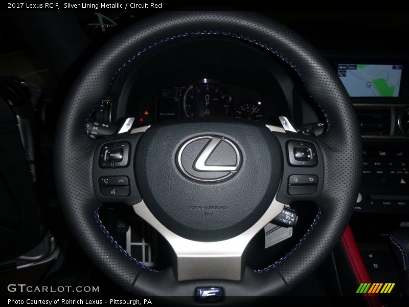  2017 RC F Steering Wheel