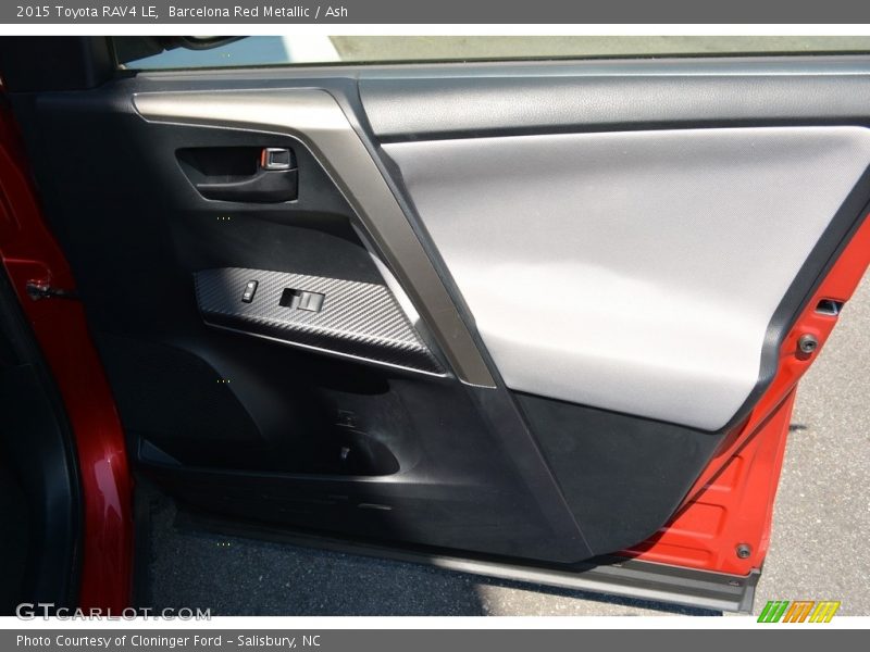 Barcelona Red Metallic / Ash 2015 Toyota RAV4 LE