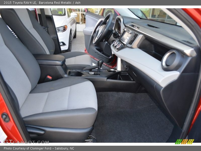 Barcelona Red Metallic / Ash 2015 Toyota RAV4 LE