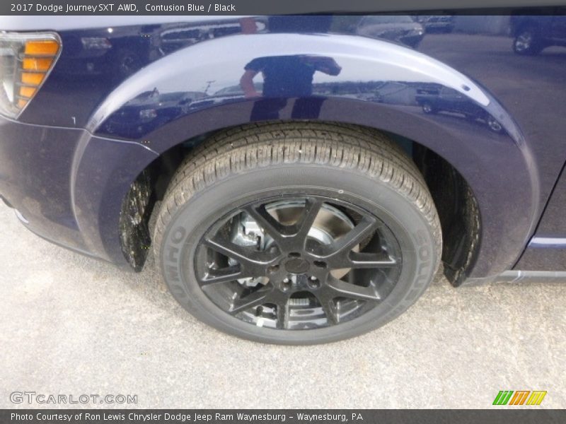 Contusion Blue / Black 2017 Dodge Journey SXT AWD