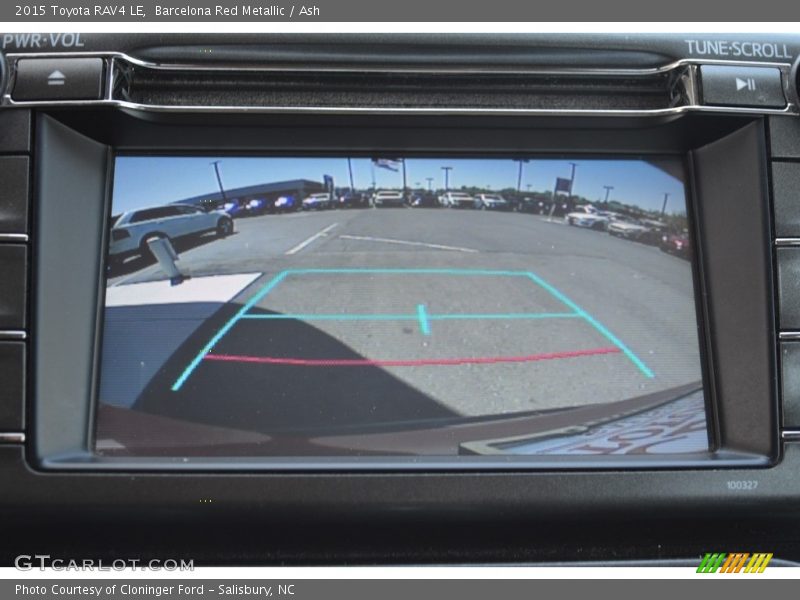 Barcelona Red Metallic / Ash 2015 Toyota RAV4 LE