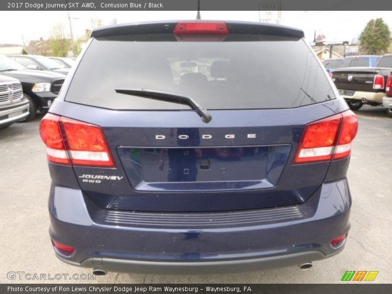 Contusion Blue / Black 2017 Dodge Journey SXT AWD