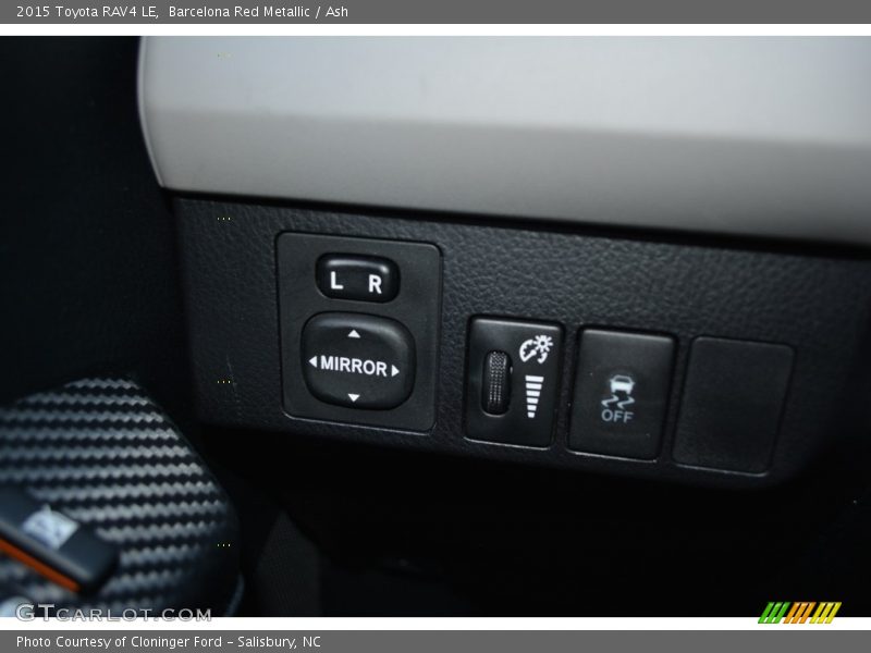 Barcelona Red Metallic / Ash 2015 Toyota RAV4 LE