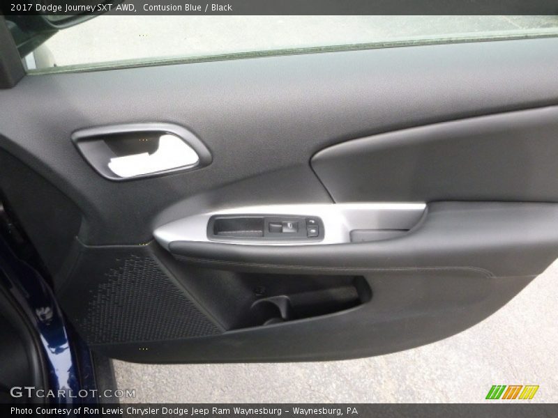 Contusion Blue / Black 2017 Dodge Journey SXT AWD