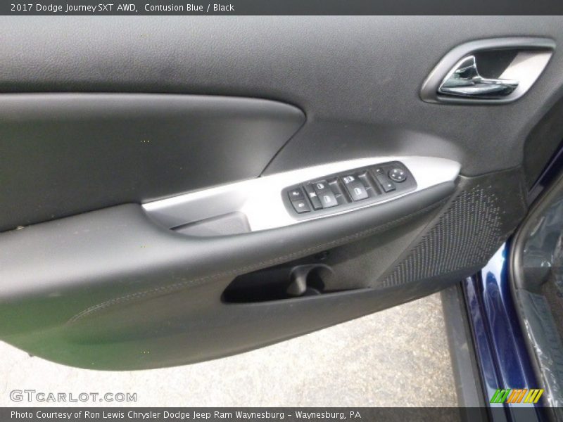Contusion Blue / Black 2017 Dodge Journey SXT AWD