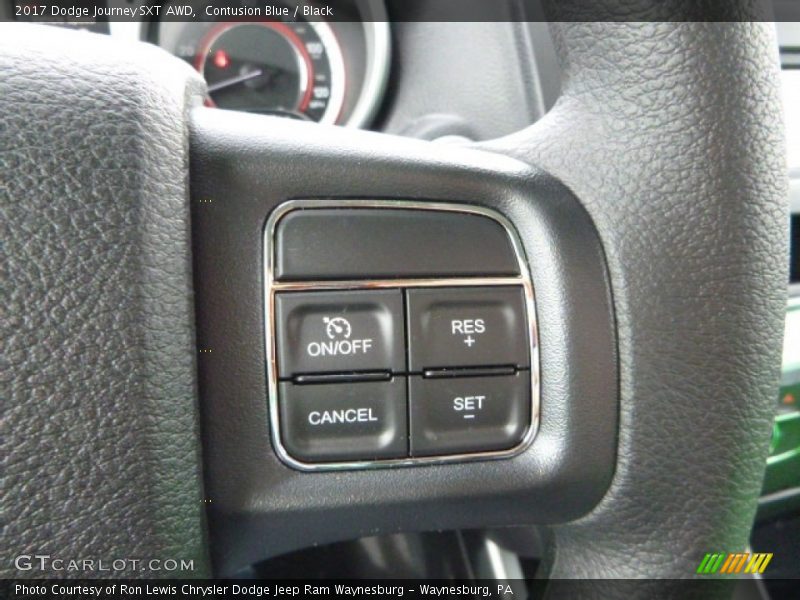 Contusion Blue / Black 2017 Dodge Journey SXT AWD