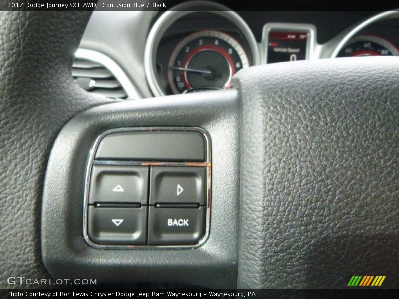 Contusion Blue / Black 2017 Dodge Journey SXT AWD
