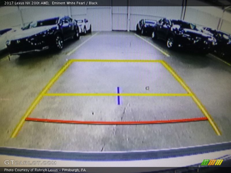 Eminent White Pearl / Black 2017 Lexus NX 200t AWD