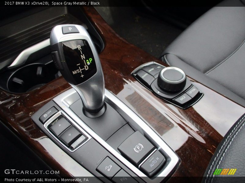 Space Gray Metallic / Black 2017 BMW X3 xDrive28i