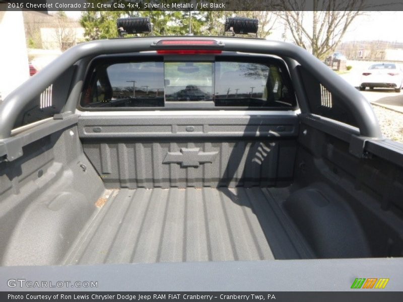 Silver Ice Metallic / Jet Black 2016 Chevrolet Colorado Z71 Crew Cab 4x4