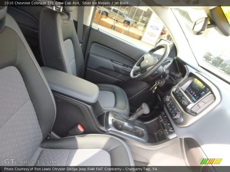 Silver Ice Metallic / Jet Black 2016 Chevrolet Colorado Z71 Crew Cab 4x4