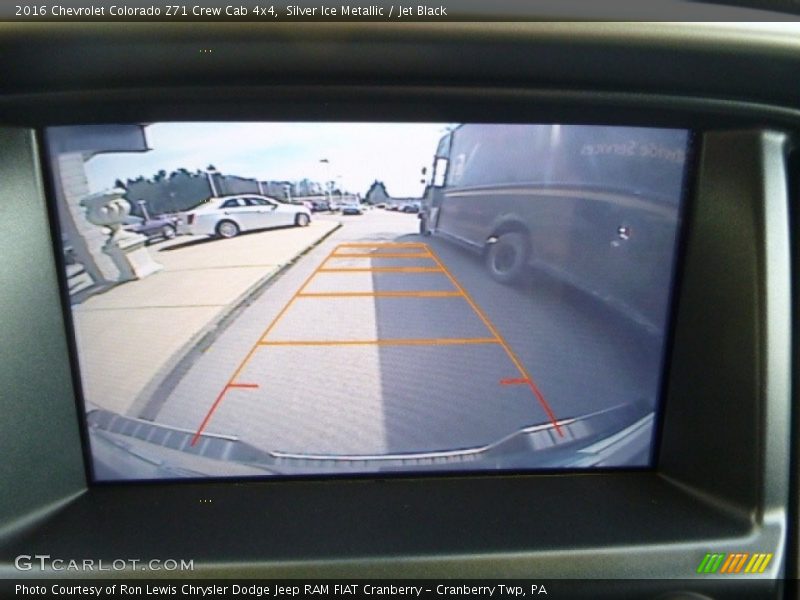 Silver Ice Metallic / Jet Black 2016 Chevrolet Colorado Z71 Crew Cab 4x4