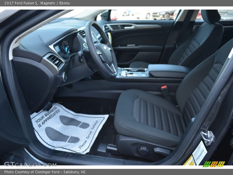 Magnetic / Ebony 2017 Ford Fusion S