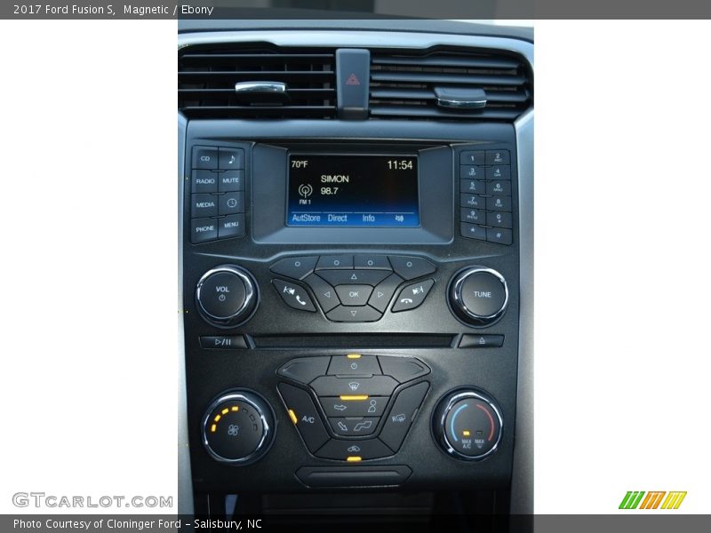Magnetic / Ebony 2017 Ford Fusion S