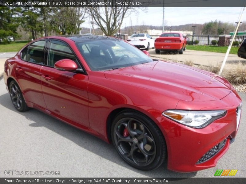  2017 Giulia Ti RWD Rosso (Red) Competizione Tri-Coat