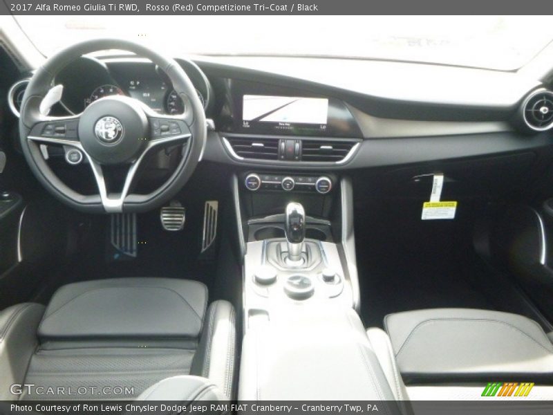 Dashboard of 2017 Giulia Ti RWD