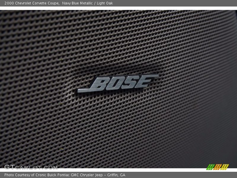 Navy Blue Metallic / Light Oak 2000 Chevrolet Corvette Coupe