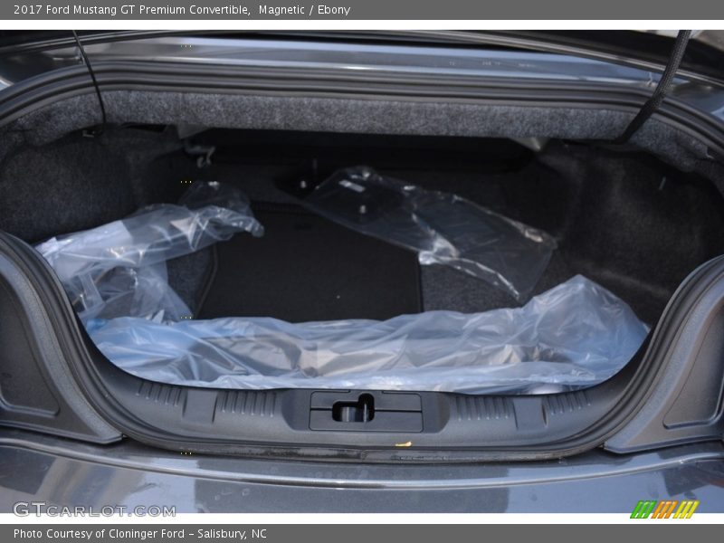 Magnetic / Ebony 2017 Ford Mustang GT Premium Convertible