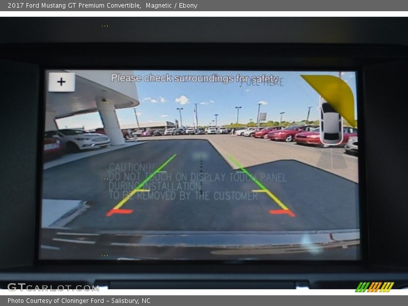 Magnetic / Ebony 2017 Ford Mustang GT Premium Convertible