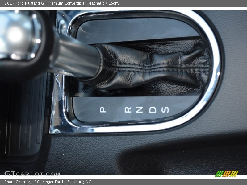 Magnetic / Ebony 2017 Ford Mustang GT Premium Convertible