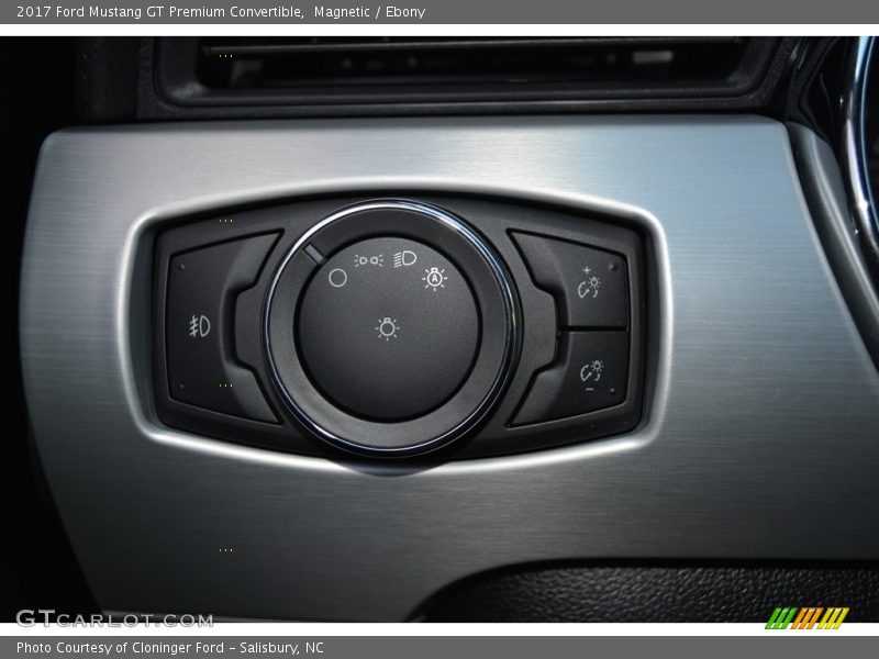 Magnetic / Ebony 2017 Ford Mustang GT Premium Convertible