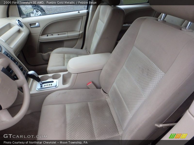Pueblo Gold Metallic / Pebble Beige 2006 Ford Freestyle SE AWD