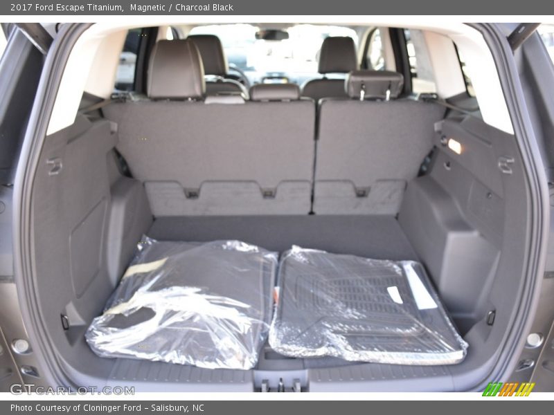 Magnetic / Charcoal Black 2017 Ford Escape Titanium