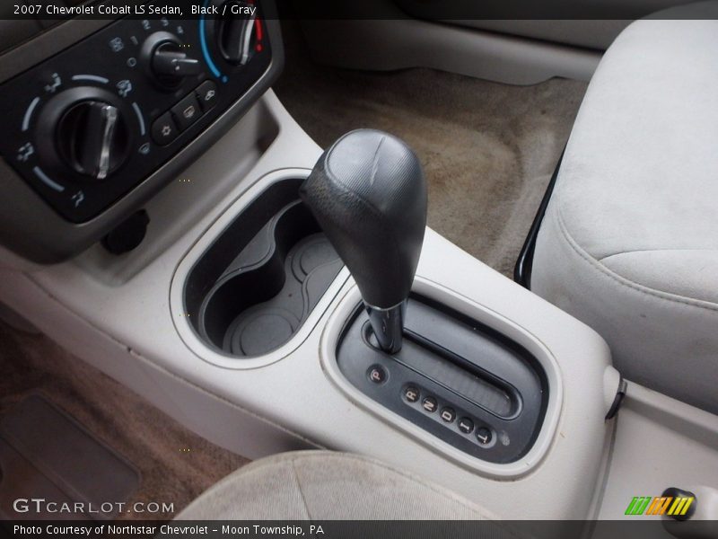 Black / Gray 2007 Chevrolet Cobalt LS Sedan