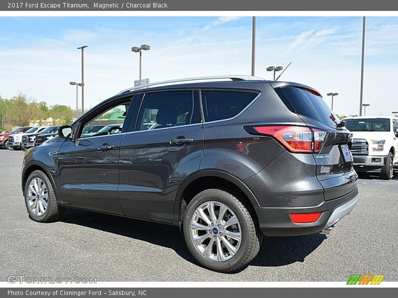 Magnetic / Charcoal Black 2017 Ford Escape Titanium