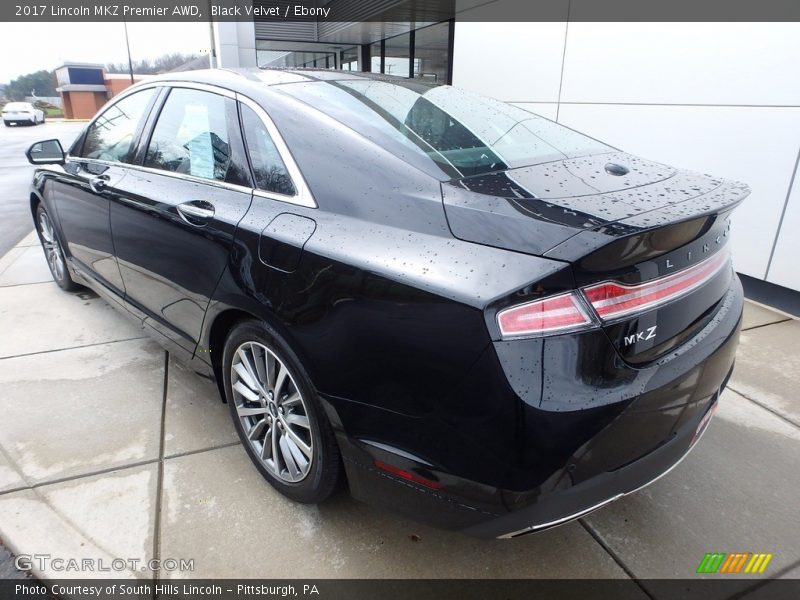 Black Velvet / Ebony 2017 Lincoln MKZ Premier AWD