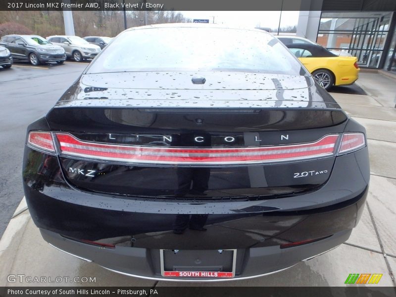 Black Velvet / Ebony 2017 Lincoln MKZ Premier AWD