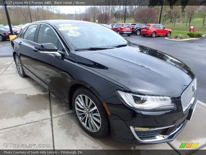 Black Velvet / Ebony 2017 Lincoln MKZ Premier AWD