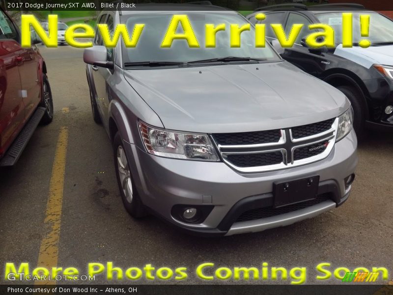 Billet / Black 2017 Dodge Journey SXT AWD