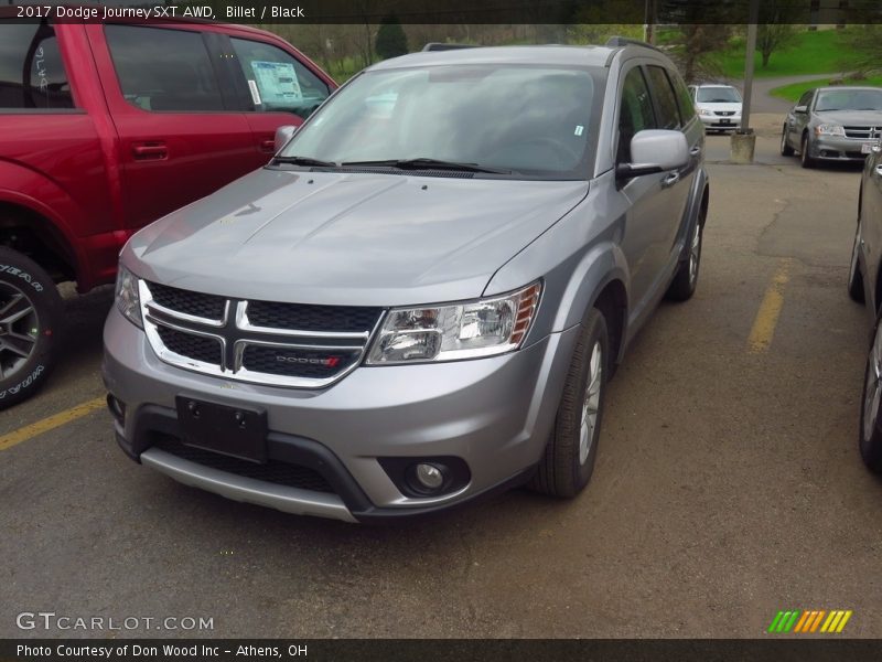 Billet / Black 2017 Dodge Journey SXT AWD