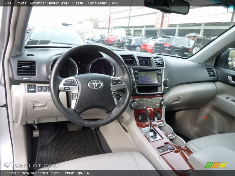  2013 Highlander Limited 4WD Ash Interior