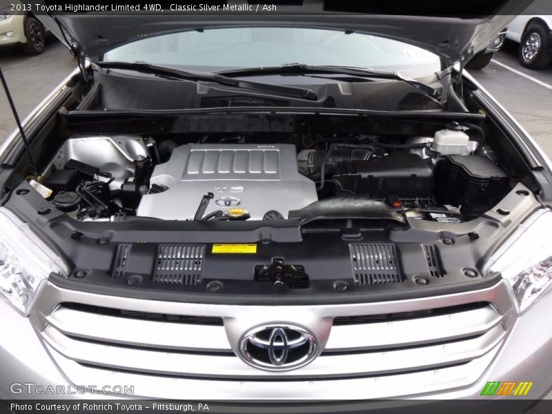 Classic Silver Metallic / Ash 2013 Toyota Highlander Limited 4WD