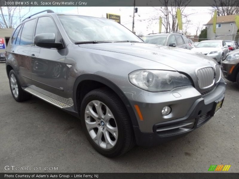 Space Grey Metallic / Grey 2008 BMW X5 4.8i