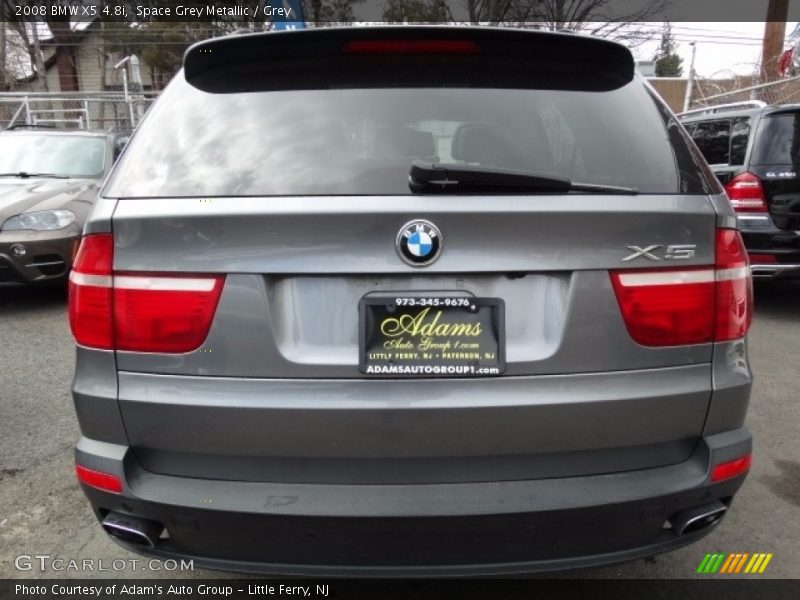 Space Grey Metallic / Grey 2008 BMW X5 4.8i