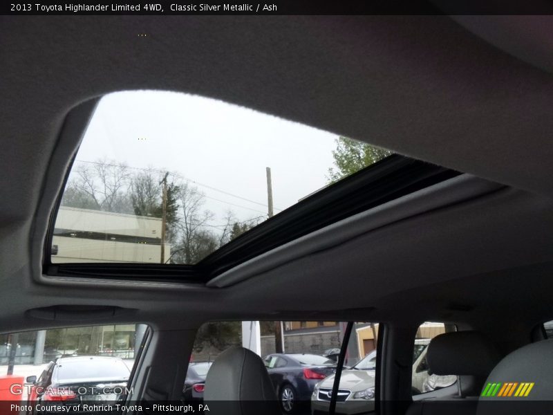 Classic Silver Metallic / Ash 2013 Toyota Highlander Limited 4WD
