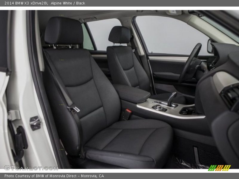 Alpine White / Black 2014 BMW X3 xDrive28i