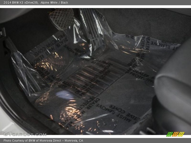 Alpine White / Black 2014 BMW X3 xDrive28i