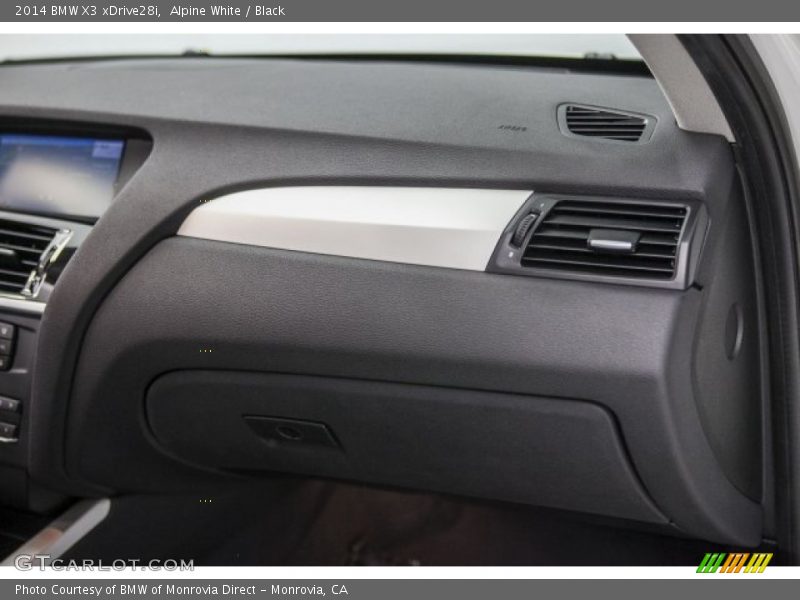 Alpine White / Black 2014 BMW X3 xDrive28i